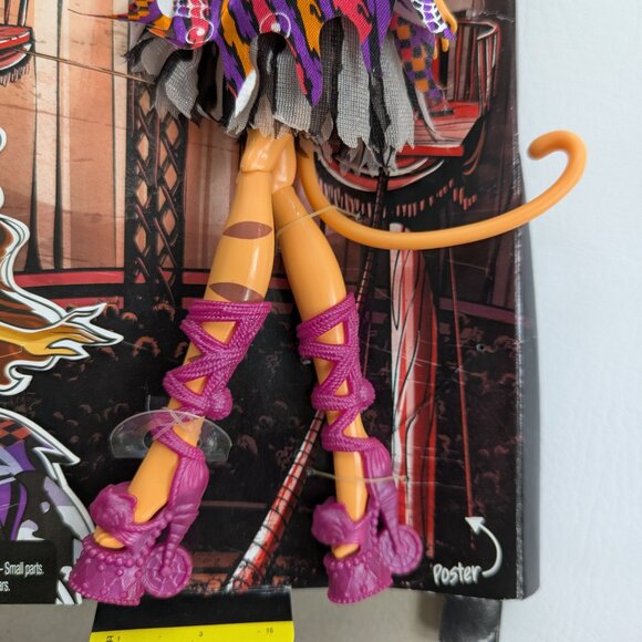 Monster High Freak Du Chic Toralei Stripe Wear Cat Doll Mattel NEW Box Seriously - Picture 6 of 10